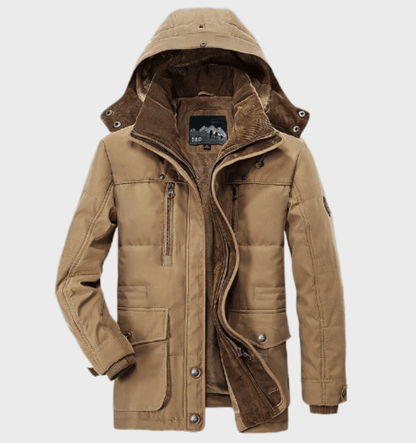 Andrew | Men's Hooded Parka Jacket