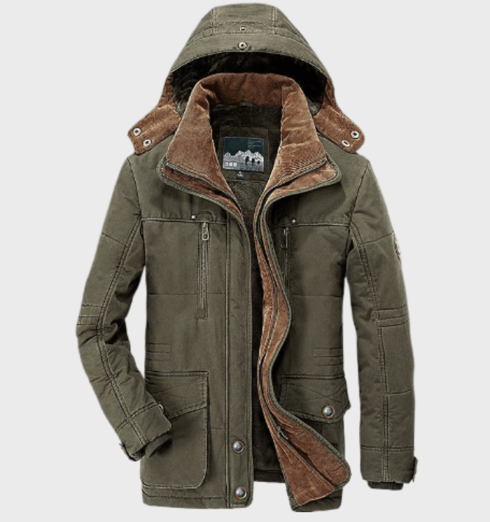 Andrew | Men's Hooded Parka Jacket