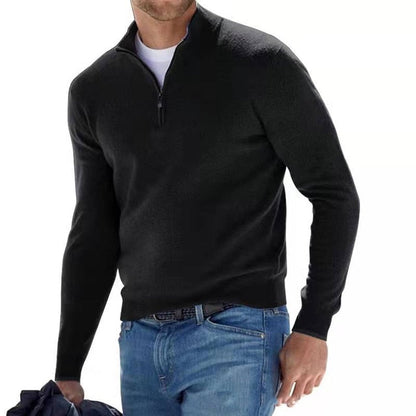 Barry | Men's Quarter Zip Sweater