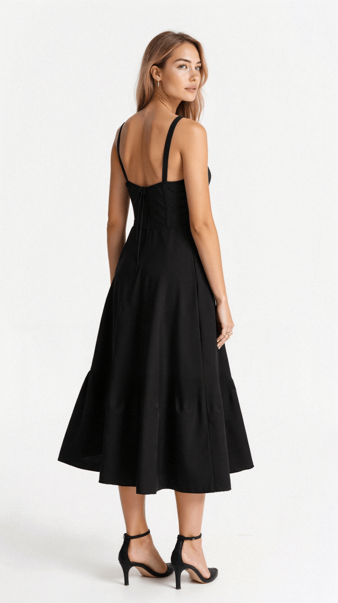 Kiana | Fitted Midi Dress with Defined Waist