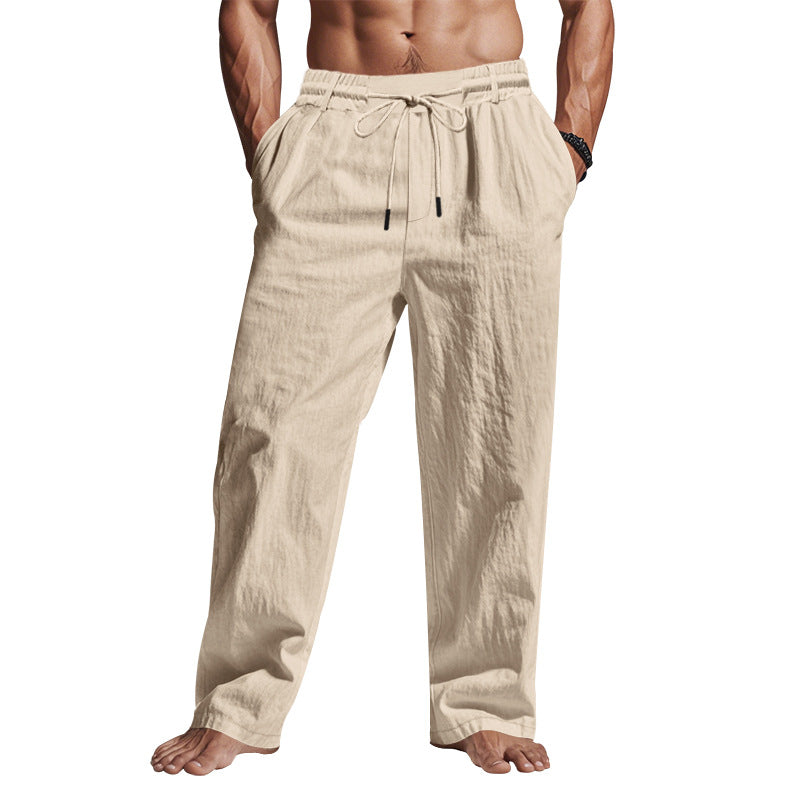 Barney | Men’s Trousers – Relaxed Fit, Breathable Full Length Pants
