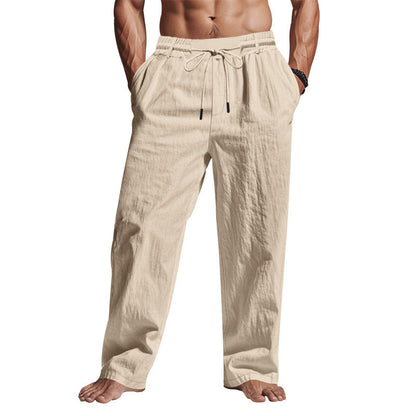 Barney | Men’s Trousers – Relaxed Fit, Breathable Full Length Pants