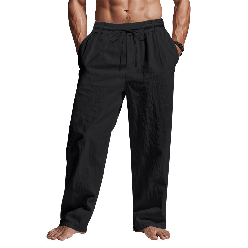 Barney | Men’s Trousers – Relaxed Fit, Breathable Full Length Pants