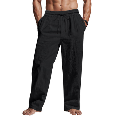 Barney | Men’s Trousers – Relaxed Fit, Breathable Full Length Pants