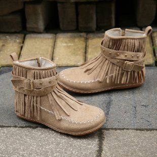 Trinity | Women's Fringe Buckle Ankle Boots
