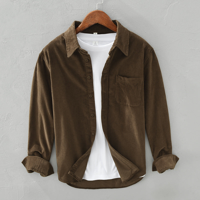 Troy | Men's Casual Corduroy Shirt
