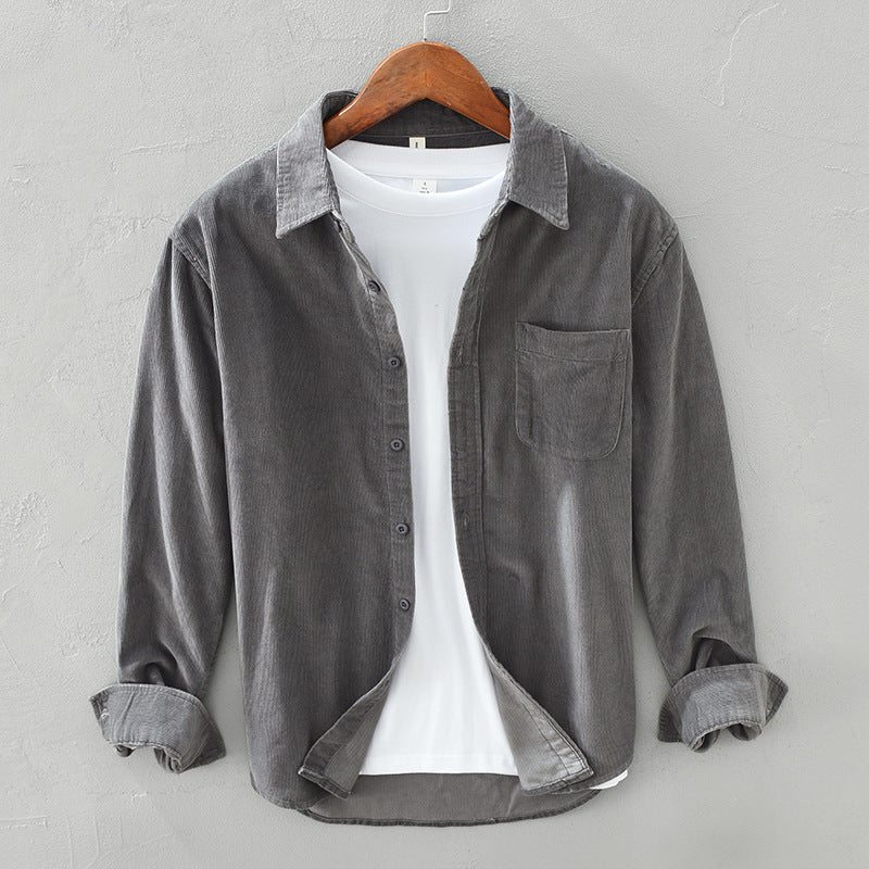 Troy | Men's Casual Corduroy Shirt