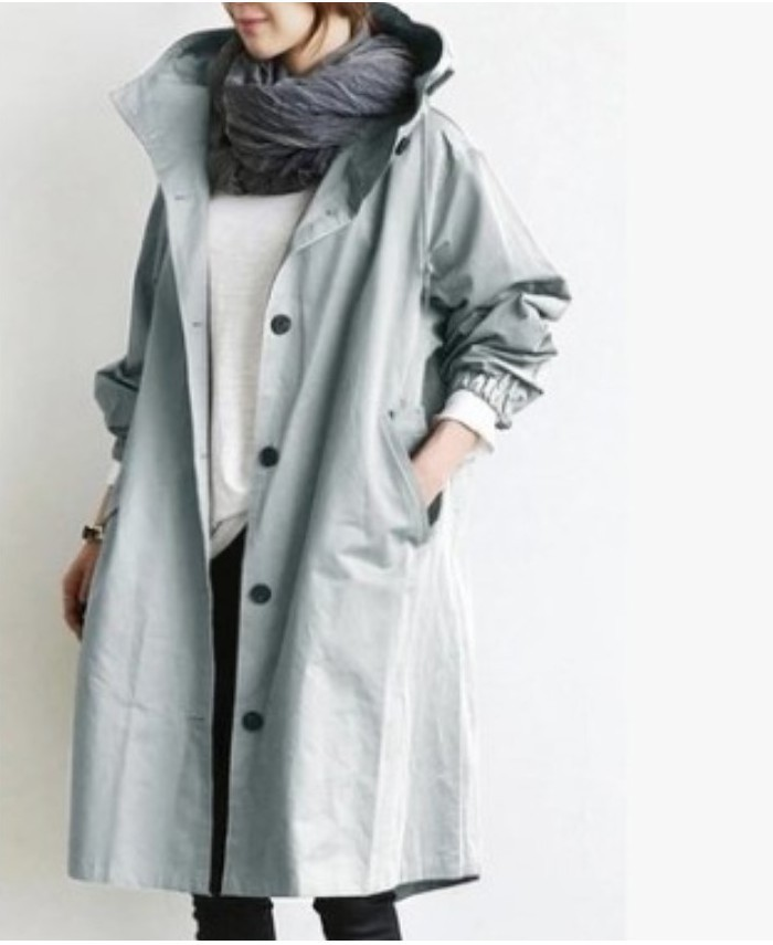 Raegan | Women's Oversized Hooded Trench Coat