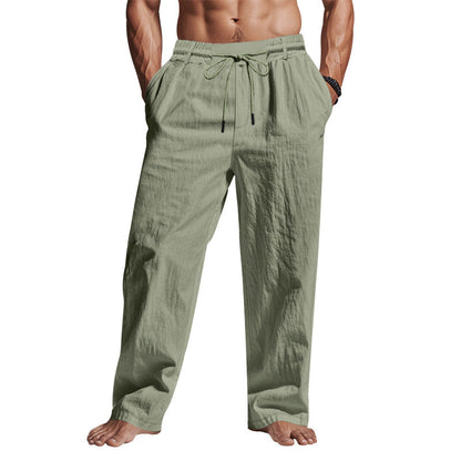 Barney | Men’s Trousers – Relaxed Fit, Breathable Full Length Pants