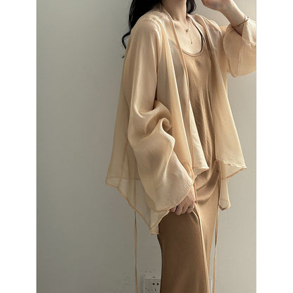 Sophia | Women's Open Front Lightweight Cardigan