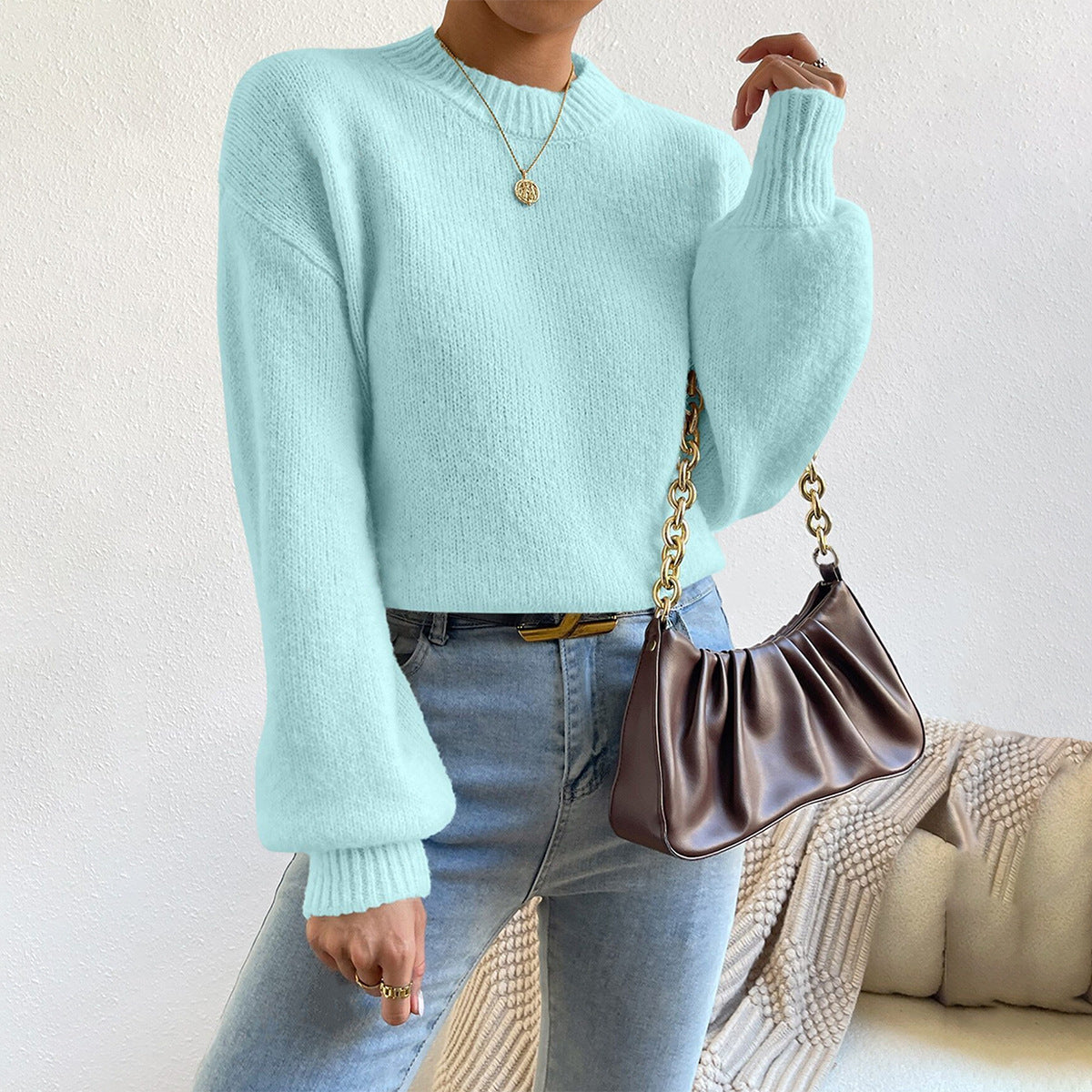 Delilah | Women's Relaxed Fit Crewneck Sweater