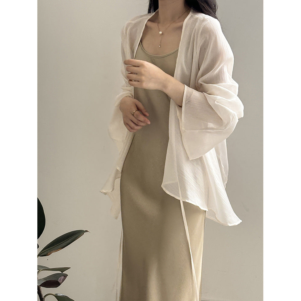 Sophia | Women's Open Front Lightweight Cardigan