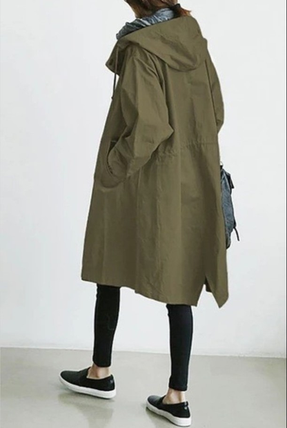 Raegan | Women's Oversized Hooded Trench Coat