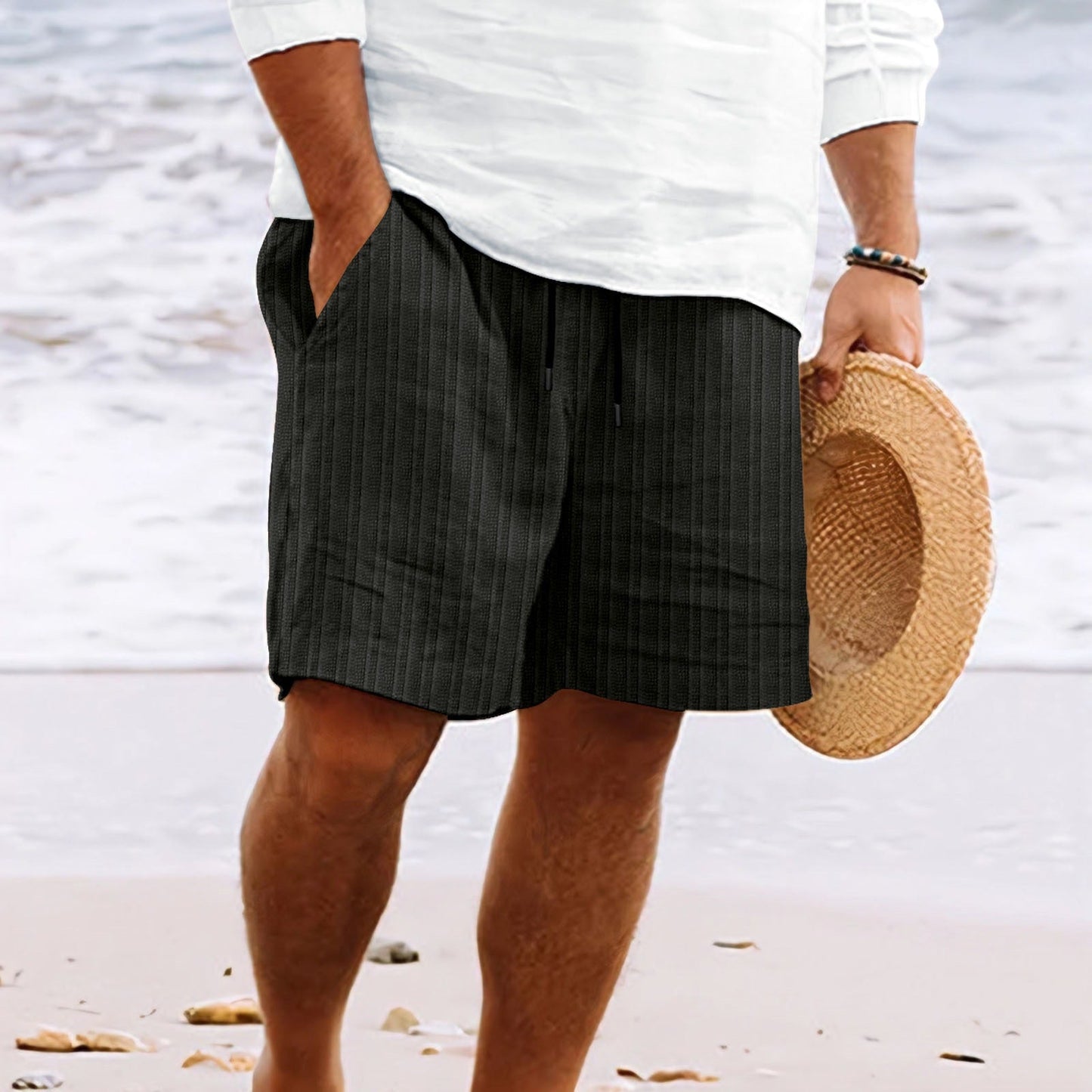 Holden | Relaxed Fit Shorts with Drawstring and Pockets