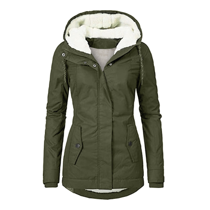 Jessica | Women's Fleece Lined Hooded Jacket