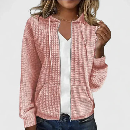 Women's Open-Front Long-Line Cardigan — Soft Draped Long-Sleeve Knit Wrap