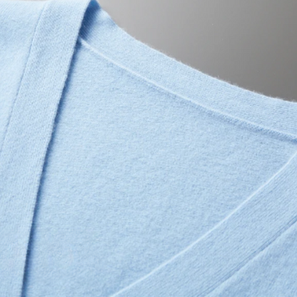 Arlo | Ribbed V-Neck Button Cardigan