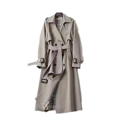 Rosie | Women's Long Double-Breasted Coat