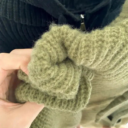 Sofia | Women's Zip-Up Knit Cardigan