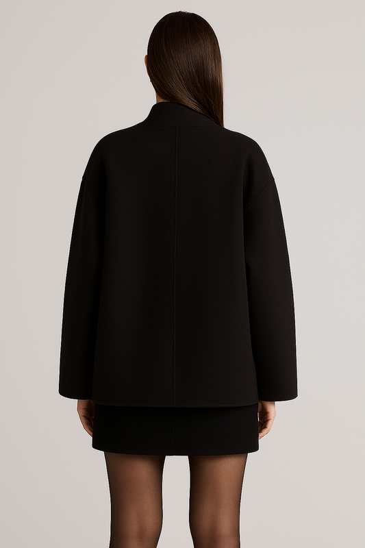 Women's Oversized Double-Breasted Coat