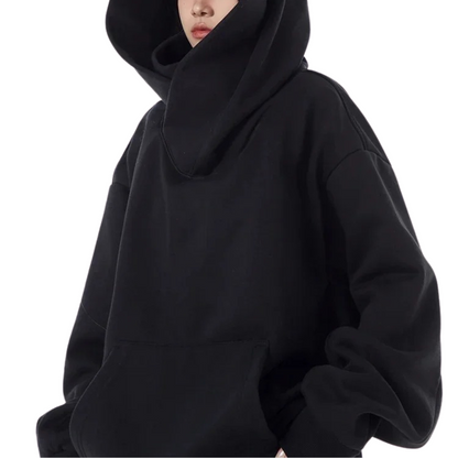 Oversized Women's turtleneck sweatshirt