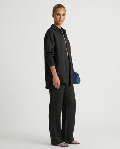 Sophie Laurent | Women's Relaxed Linen Lounge Set