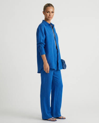 Sophie Laurent | Women's Relaxed Linen Lounge Set