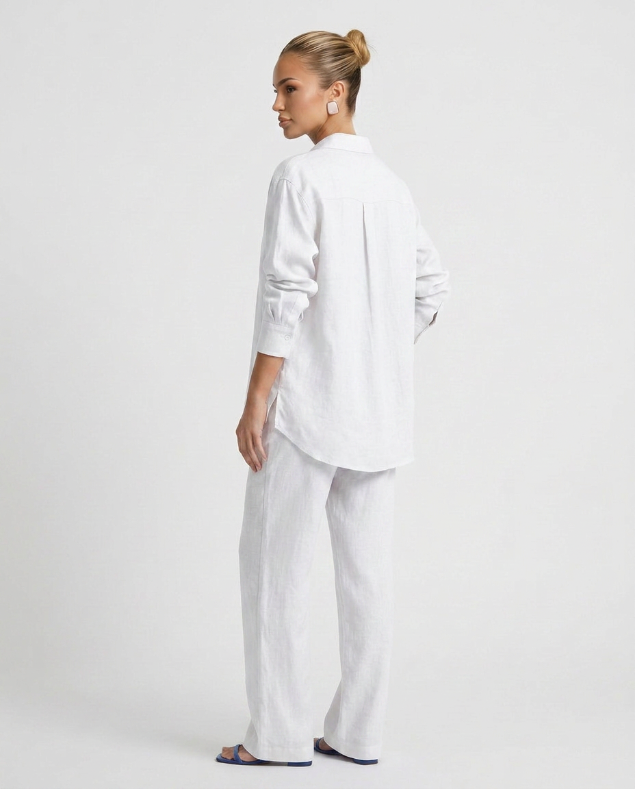 Sophie Laurent | Women's Relaxed Linen Lounge Set
