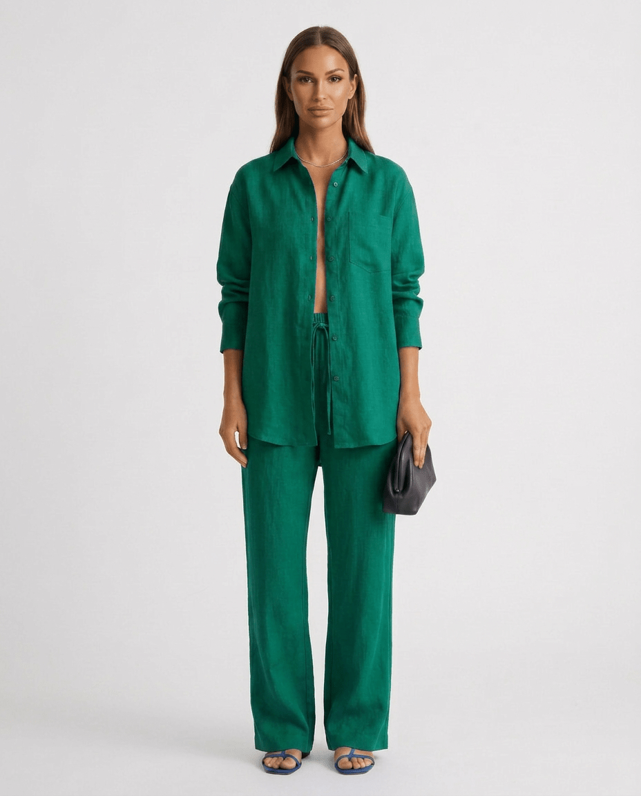 Sophie | Relaxed Linen Lounge Set Women