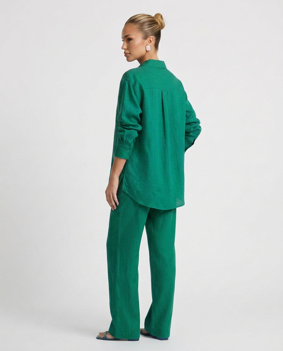 Sophie Laurent | Women's Relaxed Linen Lounge Set