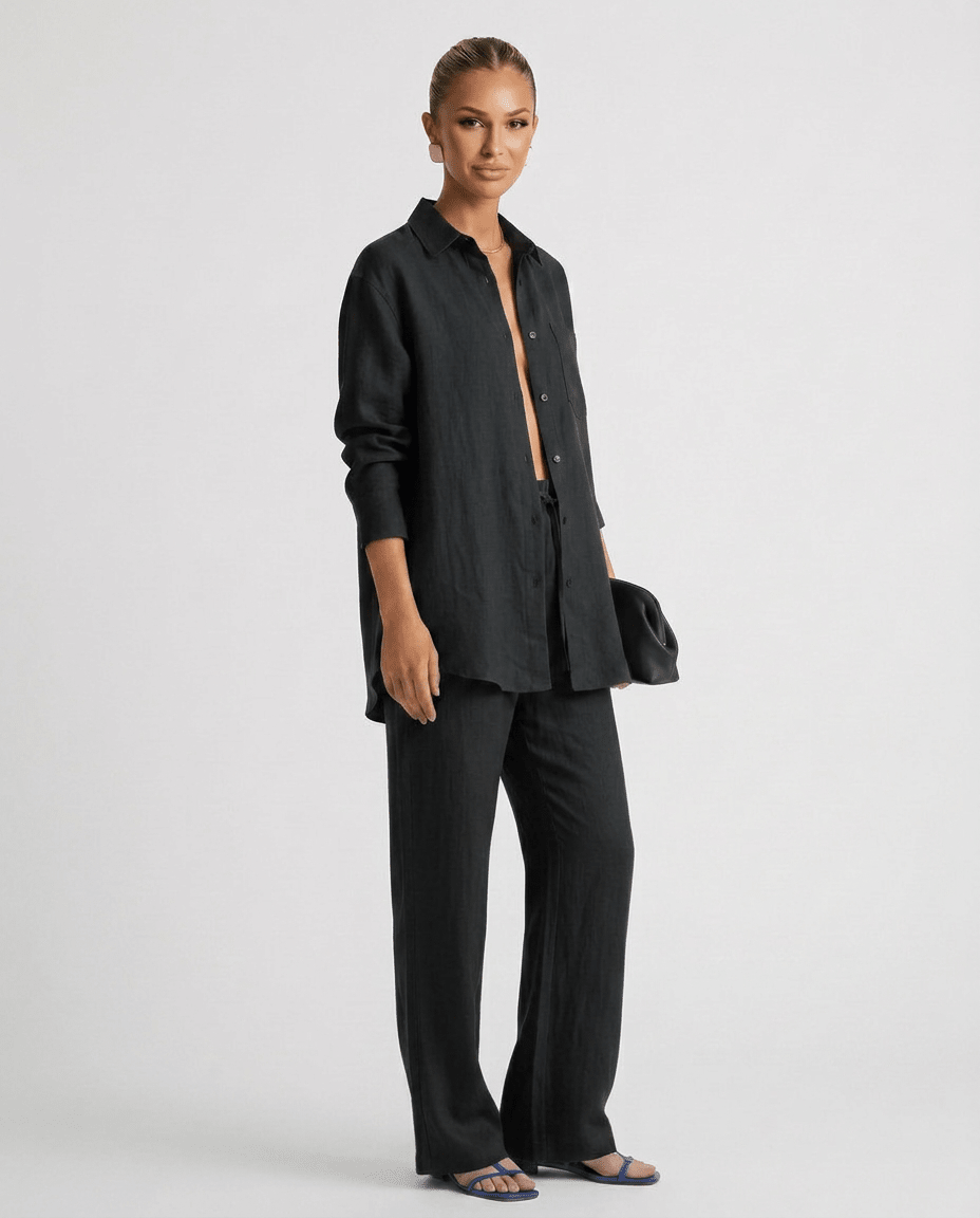 Sophie | Relaxed Linen Lounge Set Women