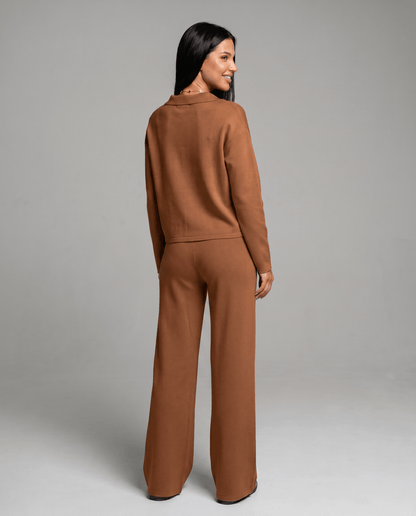 Lumi | Relaxed Wide Leg Lounge Set Women