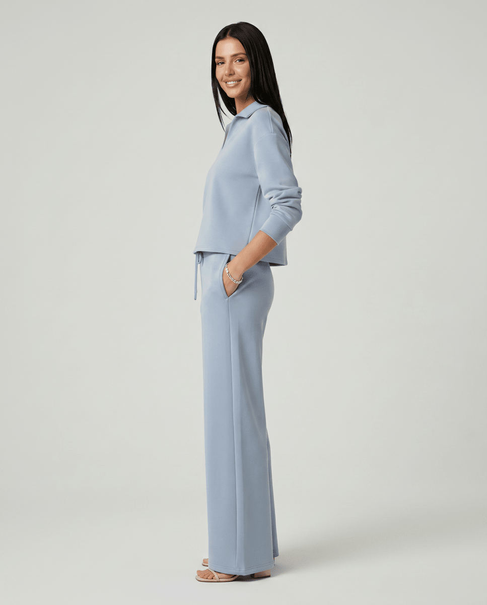 Lumi | Relaxed Wide Leg Lounge Set Women