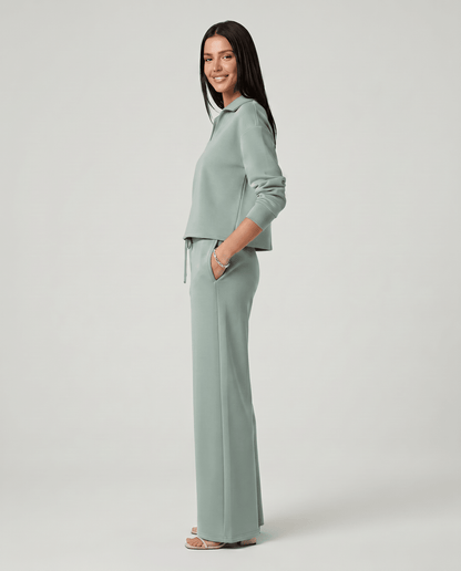 Lumi | Relaxed Wide Leg Lounge Set Women