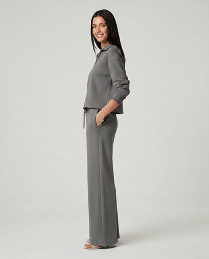 Lumi | Relaxed Wide Leg Lounge Set Women