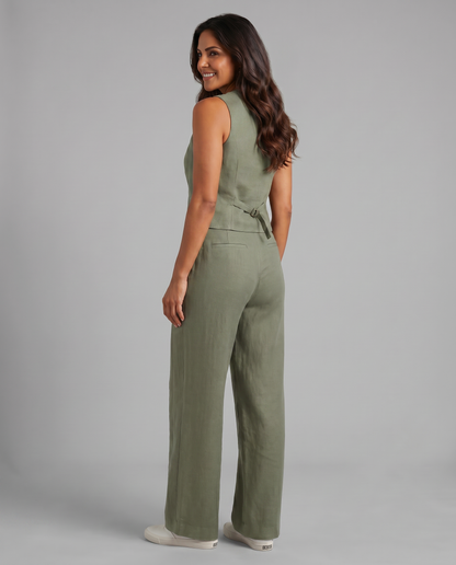 Valentina Moreau | Women's Tailored Linen Co-Ord Set