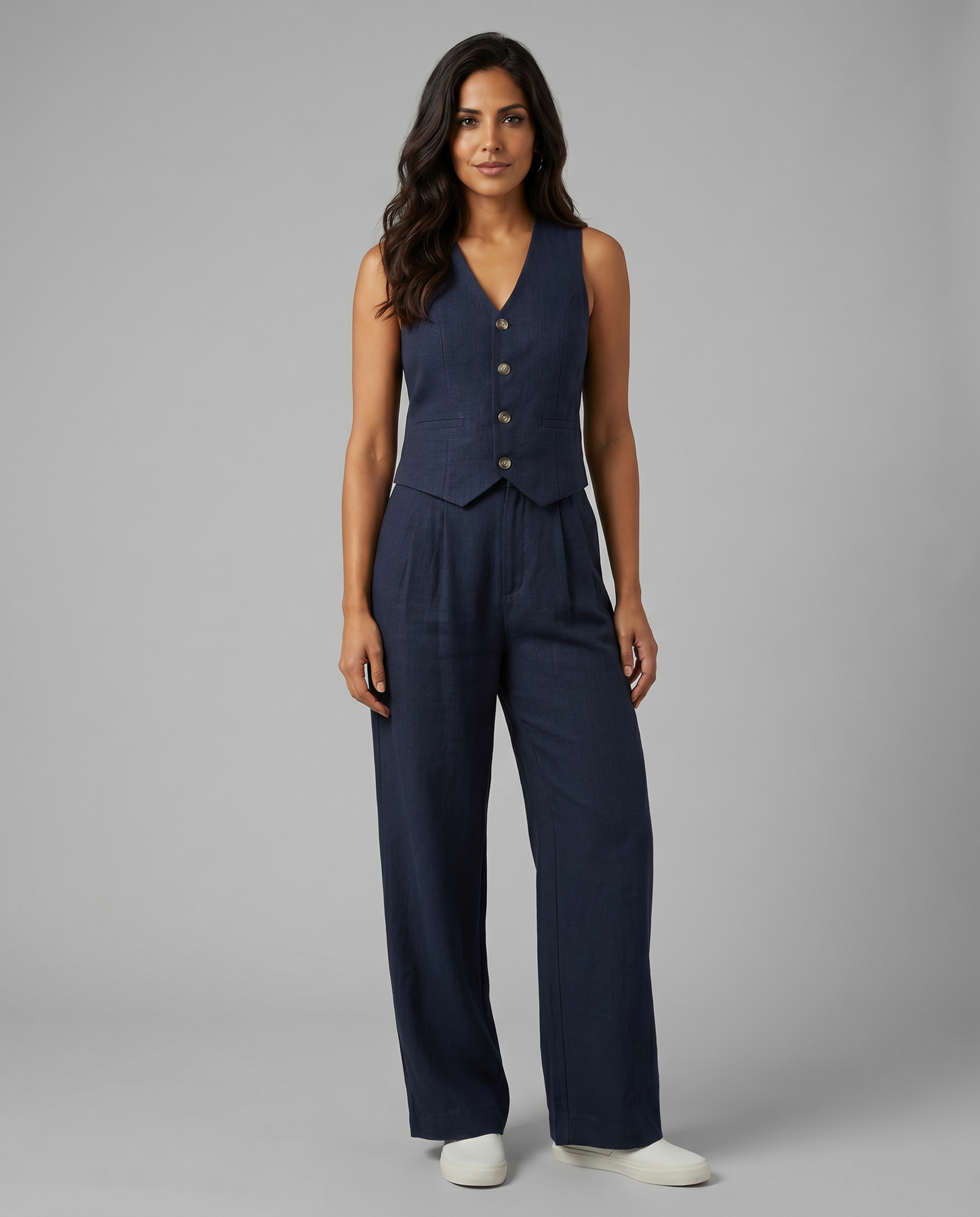 Valentina Moreau | Women's Tailored Linen Co-Ord Set