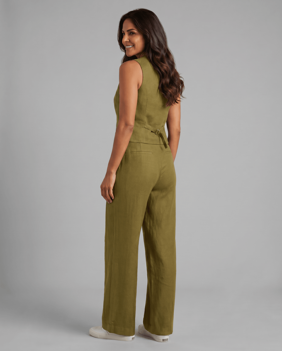 Valentina | Tailored Linen Co-Ord Set Women