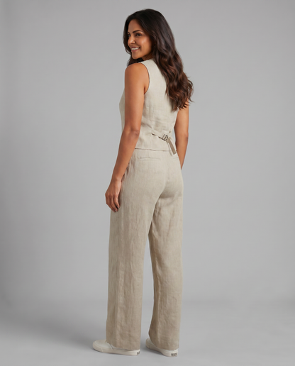 Valentina Moreau | Women's Tailored Linen Co-Ord Set