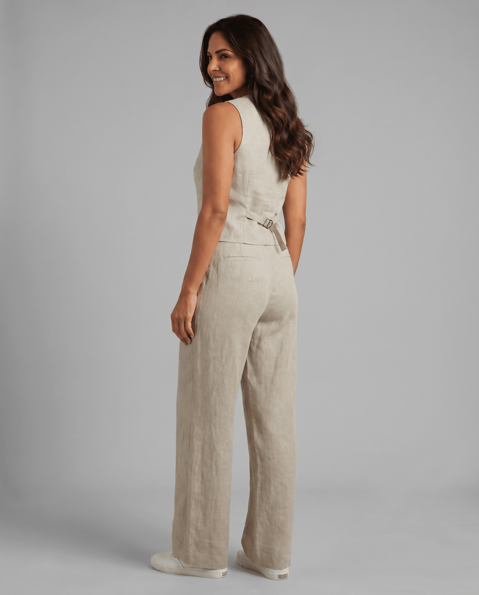 Valentina | Tailored Linen Co-Ord Set Women