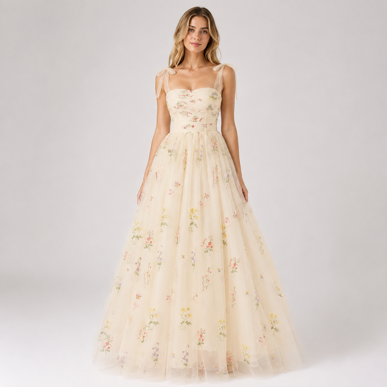Floral Formal Dress For Women