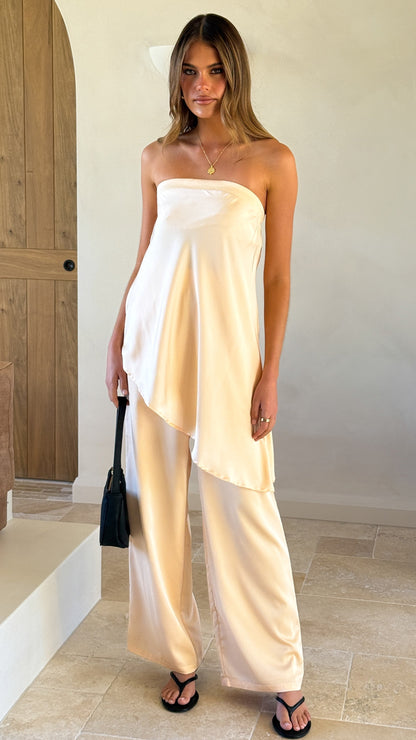 Tova | Women's Elasticated Wide Leg Pants