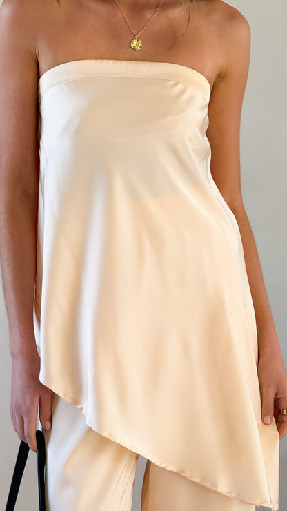 Tova | Women's Longline Strapless Top