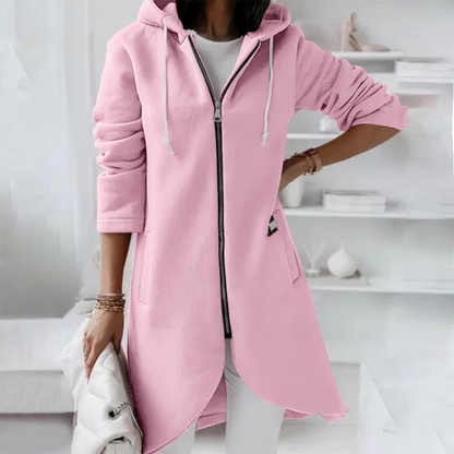 Zoe | Women's Longline Hooded Jacket