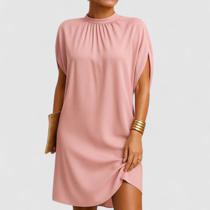 Poppy | Women's Minimalist Loose Shift Mini Dress