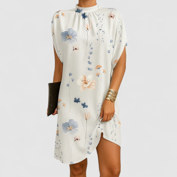Poppy | Women's Minimalist Loose Shift Mini Dress