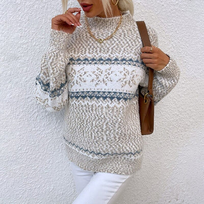Frances | Women's Fair Isle Pullover Sweater