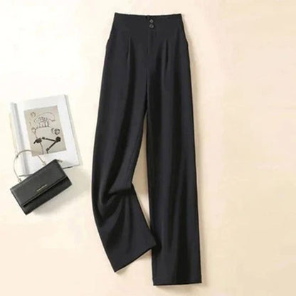 Michelle | High-Waisted Wide Leg Pants - Lightweight and Breathable