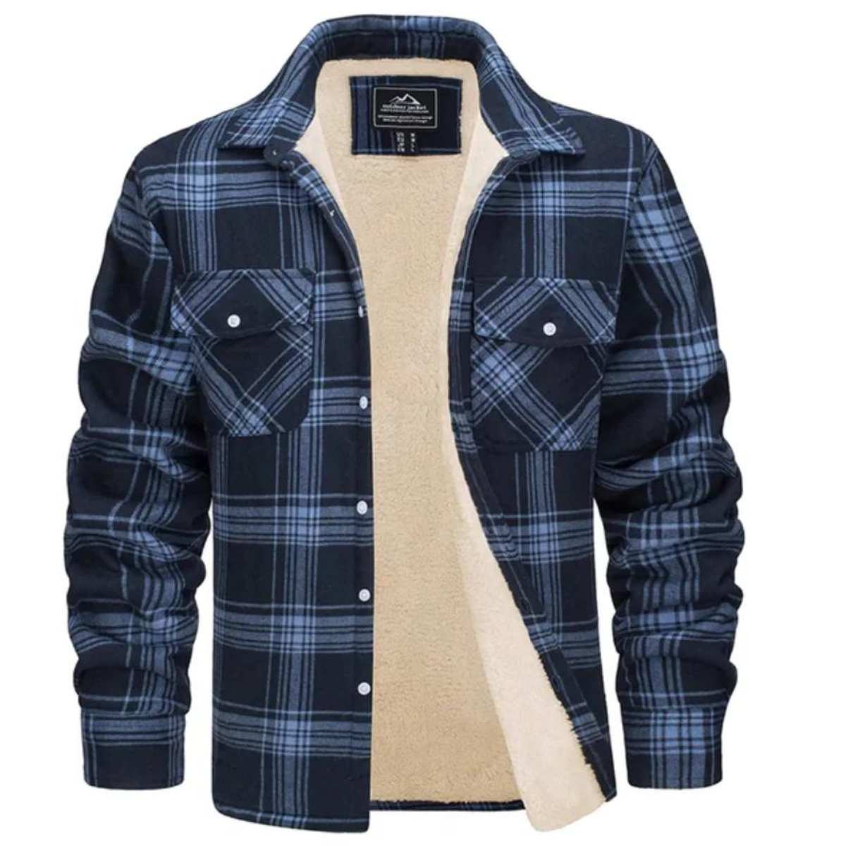 Ross | Men's Sherpa Lined Flannel Shirt Jacket