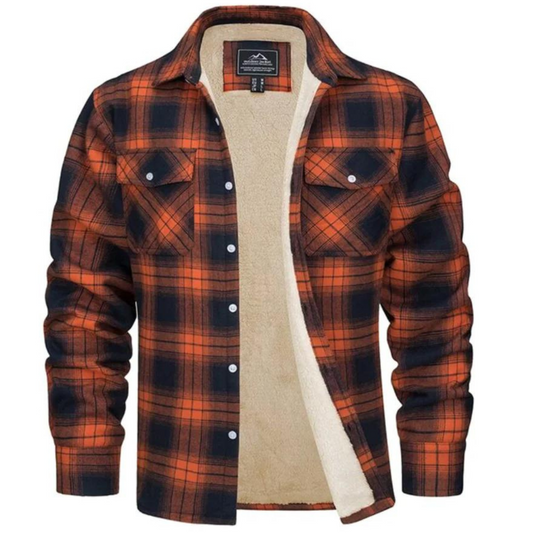 Ross | Men's Sherpa Lined Flannel Shirt Jacket